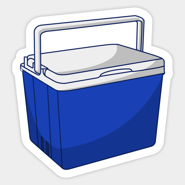 Cooler Box Sticker by KH Studio